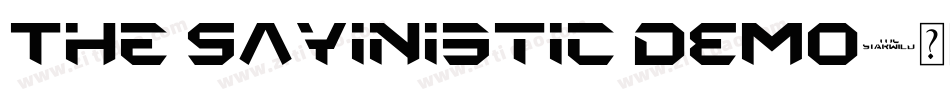The Sayinistic DEMO字体转换